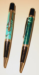 Allywood Creations Allywood Creations Wall Street Acrylic Pen with Chrome & Black